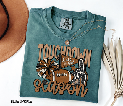 Touchdown Season Adult Comfort Colors T-Shirt