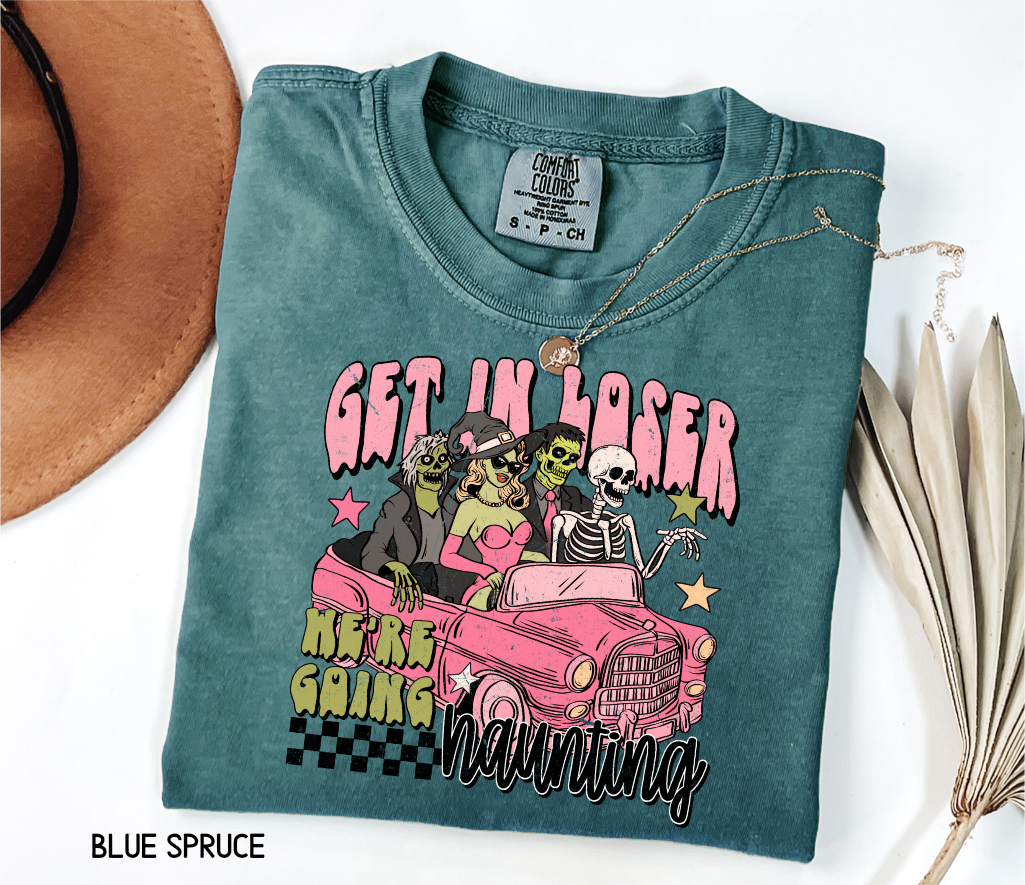 Get in Loser Halloween Adult Comfort Colors T-Shirt