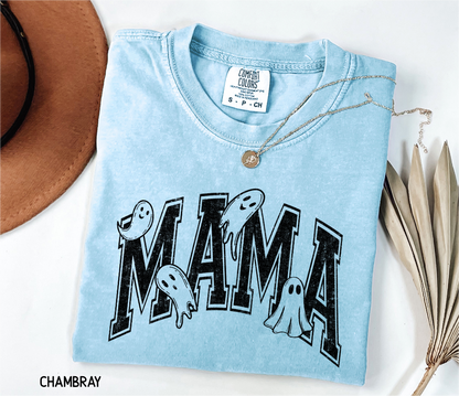 Halloween Mama Adult Comfort Colors T-Shirt