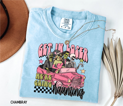 Get in Loser Halloween Adult Comfort Colors T-Shirt