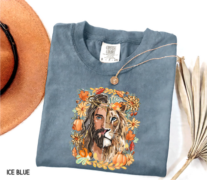 Jesus Lion of Judah Adult Comfort Colors T-shirt