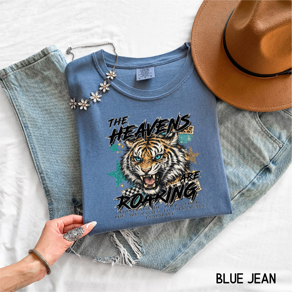 The Heavens are Roaring Adult Comfort Colors T-Shirt
