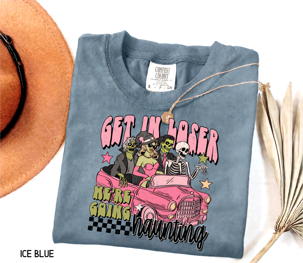 Get in Loser Halloween Adult Comfort Colors T-Shirt