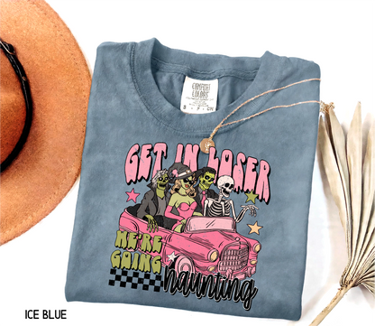 Get in Loser Halloween Adult Comfort Colors T-Shirt