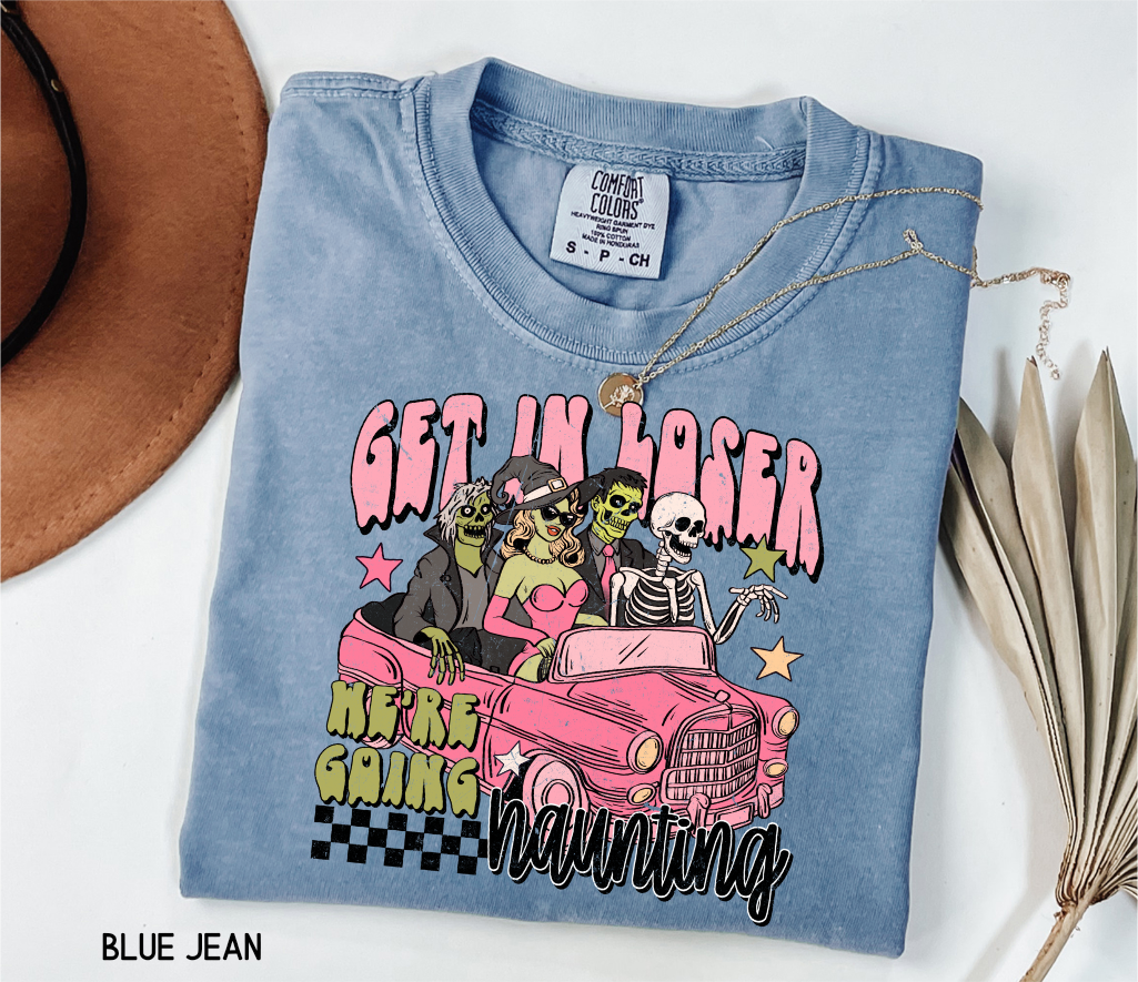 Get in Loser Halloween Adult Comfort Colors T-Shirt