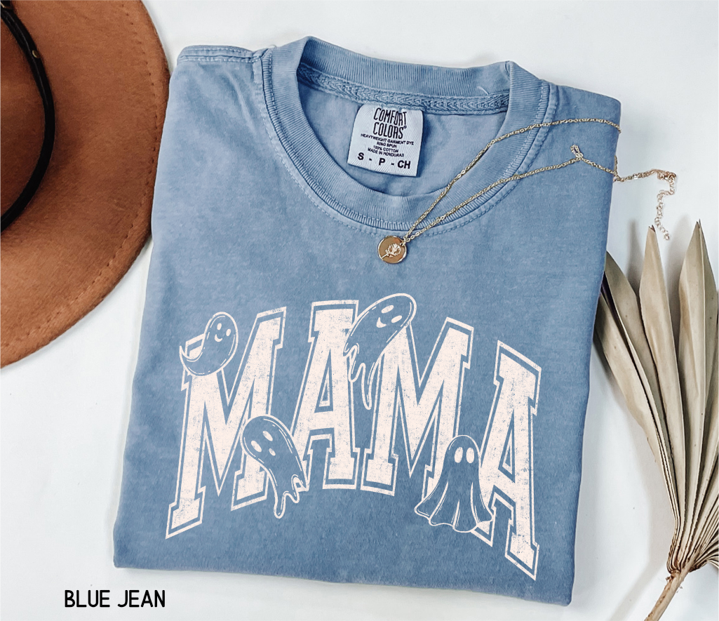 Halloween Mama Adult Comfort Colors T-Shirt