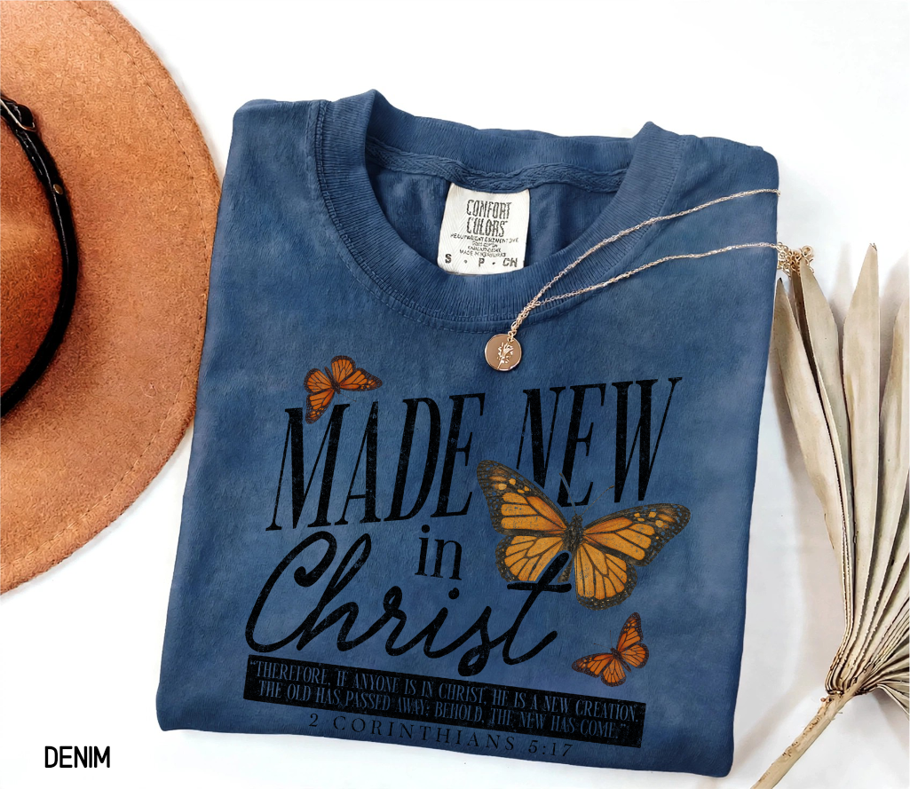Made New in Christ Adult Comfort Colors T-Shirt