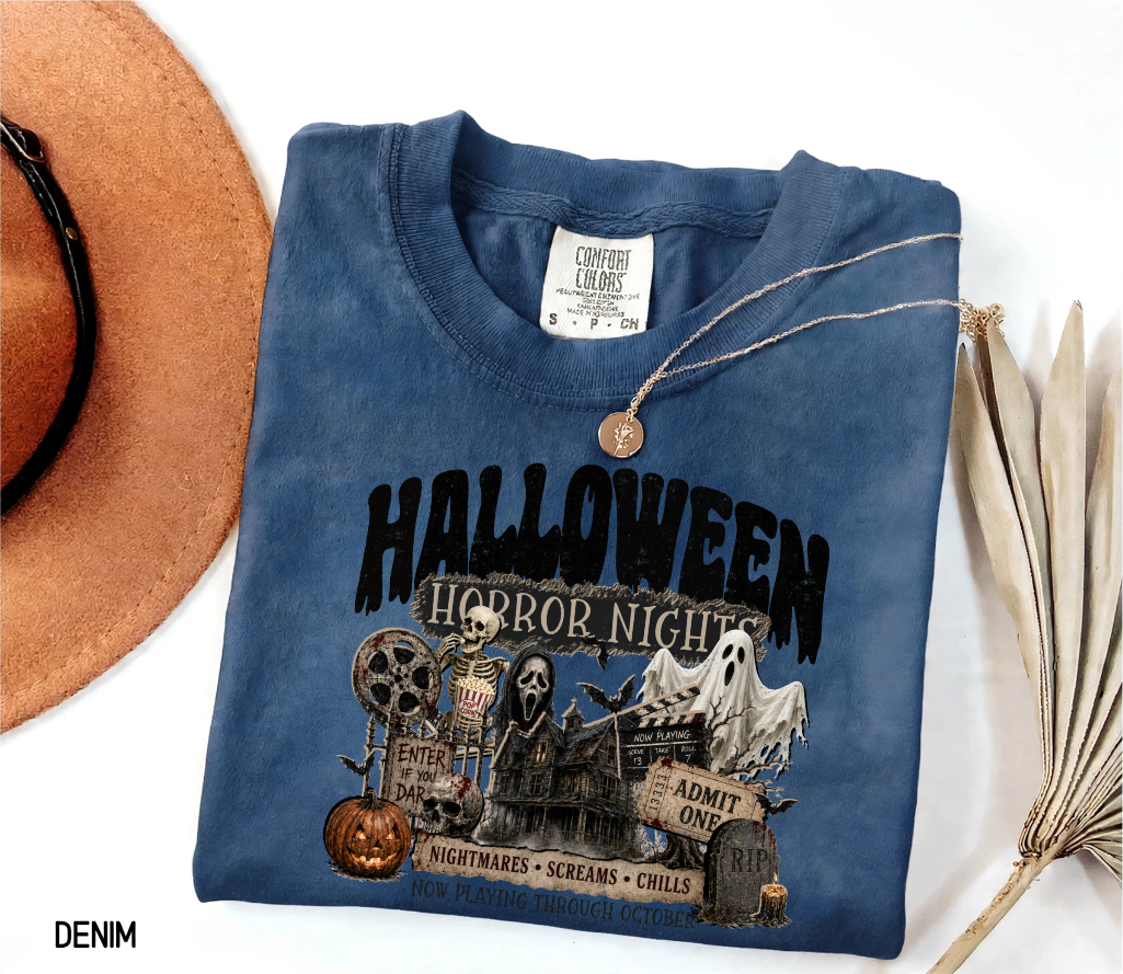Halloween Horror Adult Comfort Colors T-Shirt