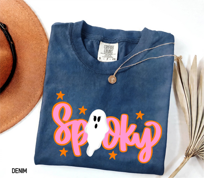 Spooky Adult Comfort Colors T-Shirt