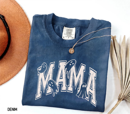 Halloween Mama Adult Comfort Colors T-Shirt