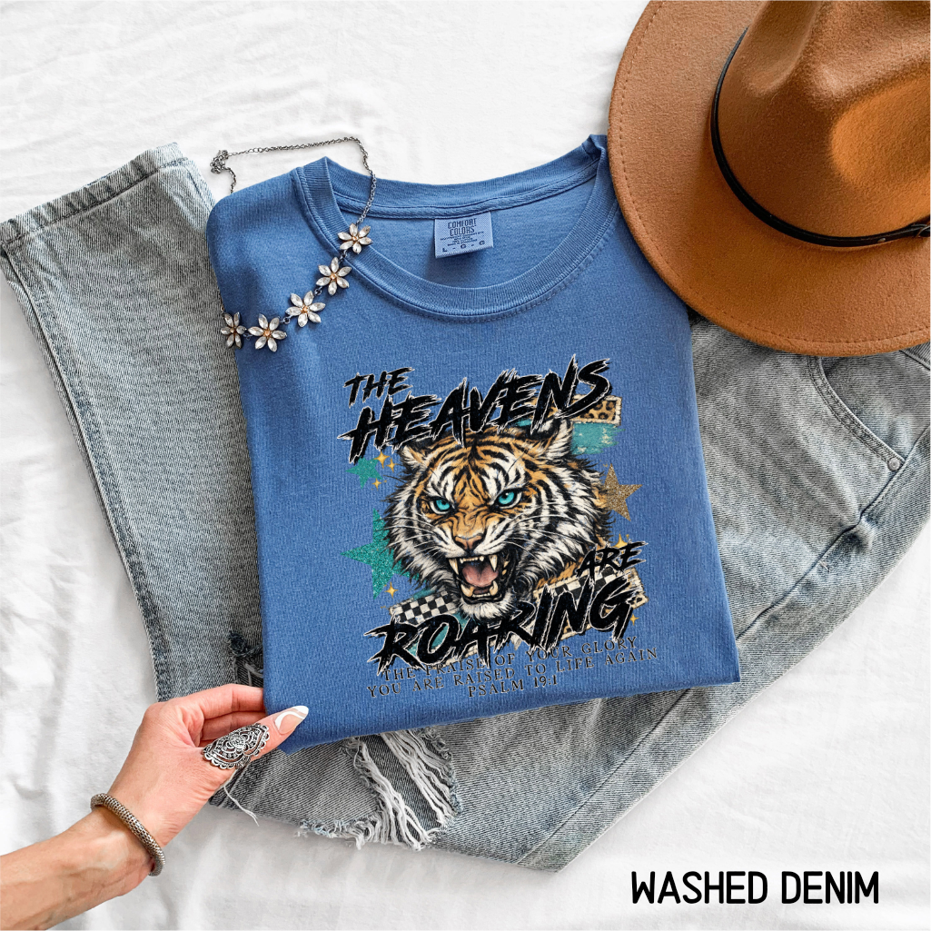 The Heavens are Roaring Adult Comfort Colors T-Shirt