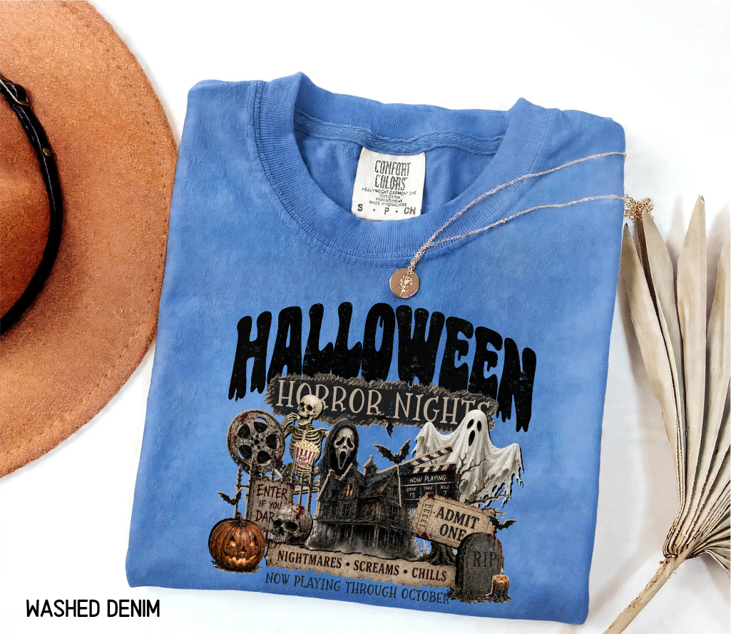 Halloween Horror Adult Comfort Colors T-Shirt