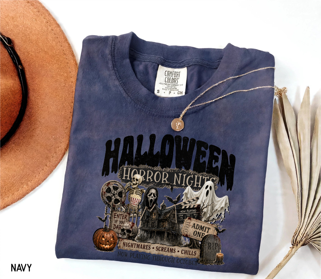 Halloween Horror Adult Comfort Colors T-Shirt