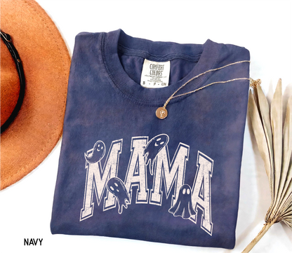 Halloween Mama Adult Comfort Colors T-Shirt
