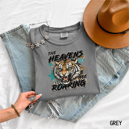 The Heavens are Roaring Adult Comfort Colors T-Shirt