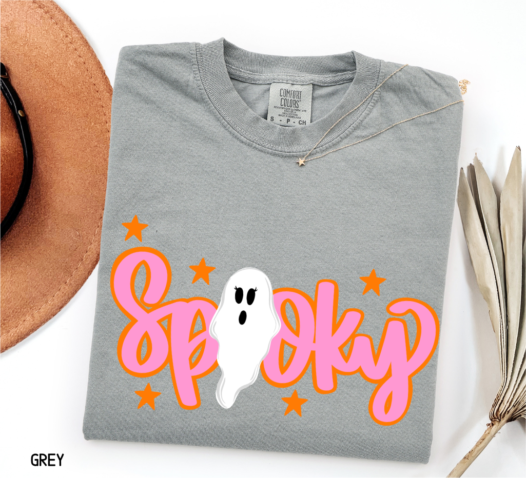 Spooky Adult Comfort Colors T-Shirt