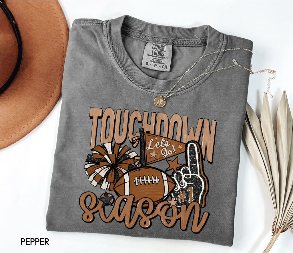 Touchdown Season Adult Comfort Colors T-Shirt
