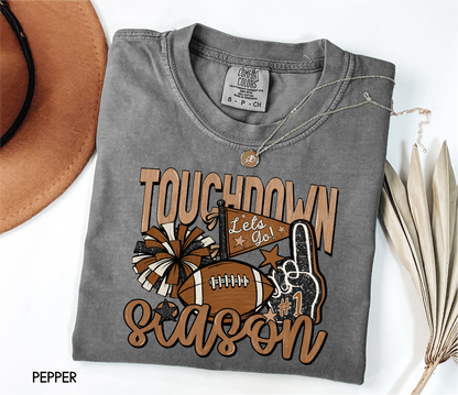 Touchdown Season Adult Comfort Colors T-Shirt