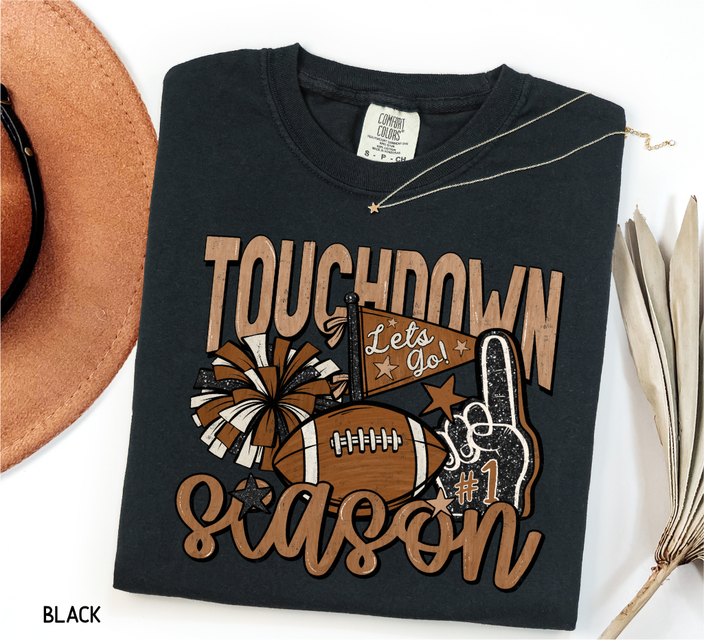 Touchdown Season Adult Comfort Colors T-Shirt
