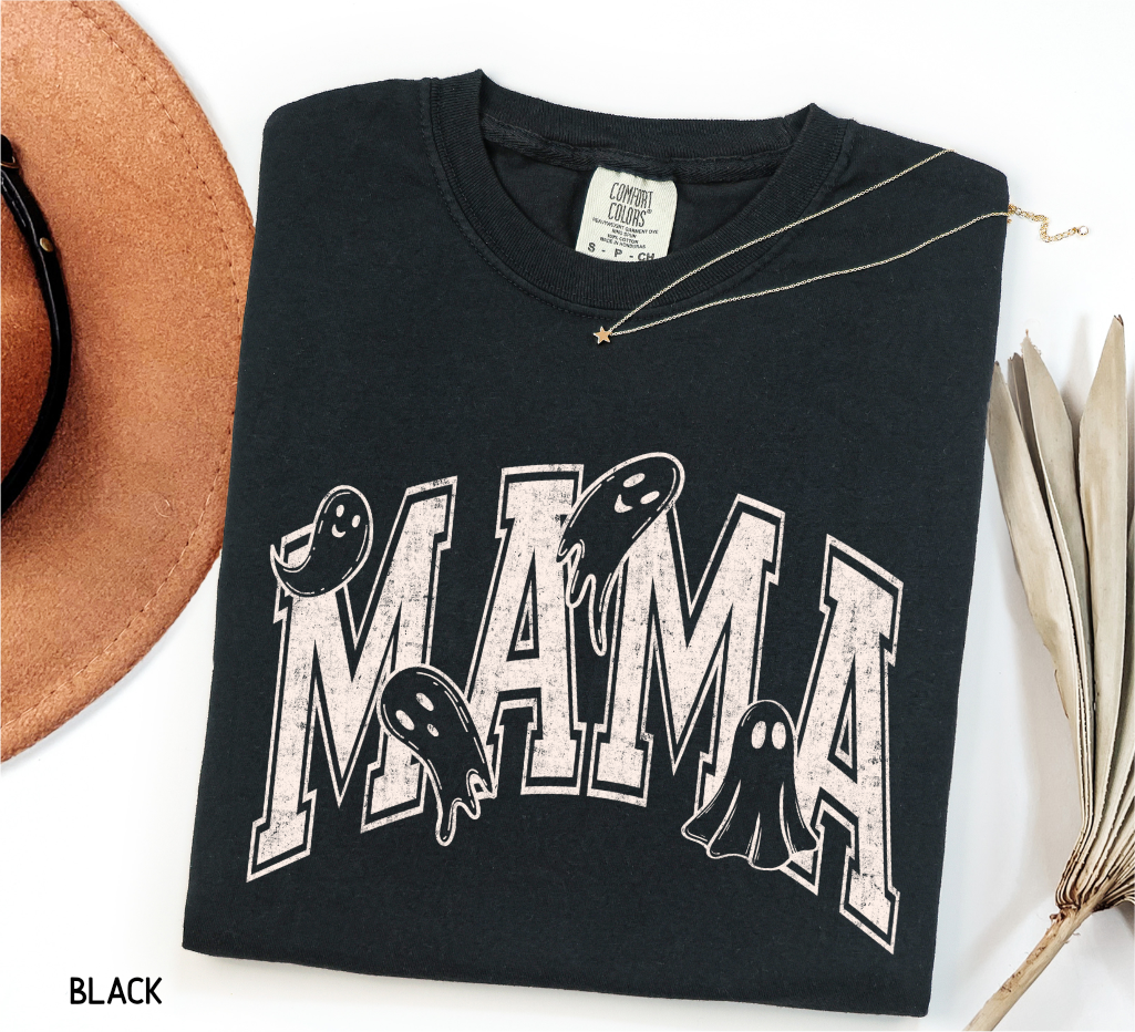 Halloween Mama Adult Comfort Colors T-Shirt