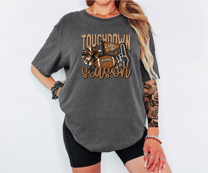 Touchdown Season Adult Comfort Colors T-Shirt