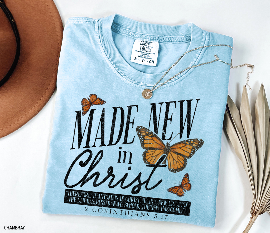 Made New in Christ Adult Comfort Colors T-Shirt
