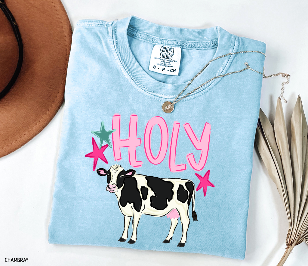 Hoy Cow Adult Comfort Colors T-Shirt