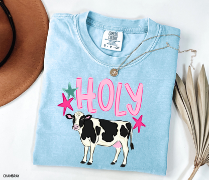 Hoy Cow Adult Comfort Colors T-Shirt