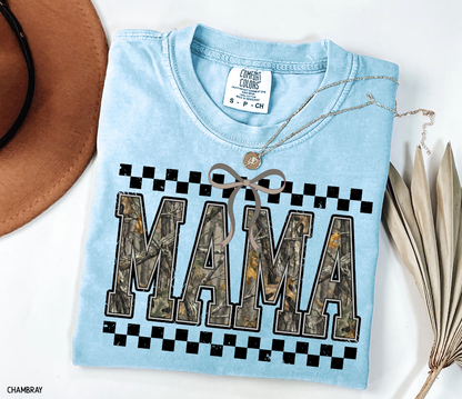 Mama Camo Comfort Colors T-Shirt