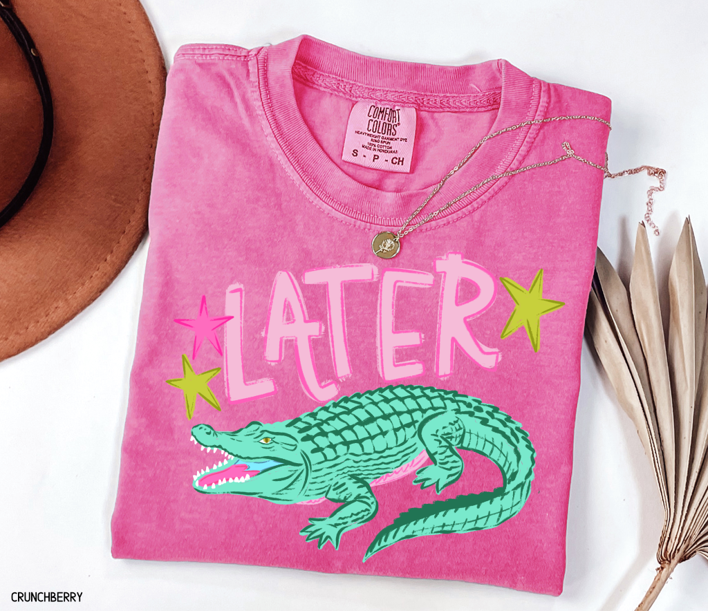 Later Gator Adult Comfort Colors T-Shirt