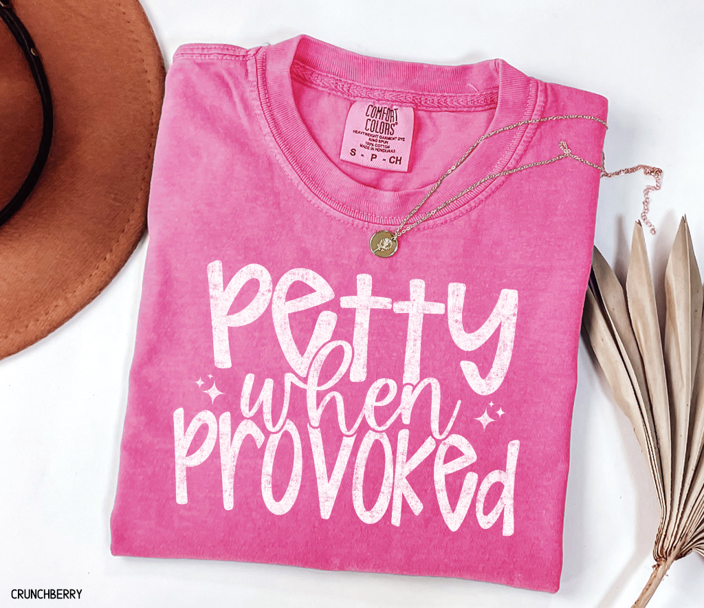 Petty When Provoked Adult Comfort Colors T-Shirt