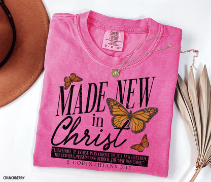 Made New in Christ Adult Comfort Colors T-Shirt