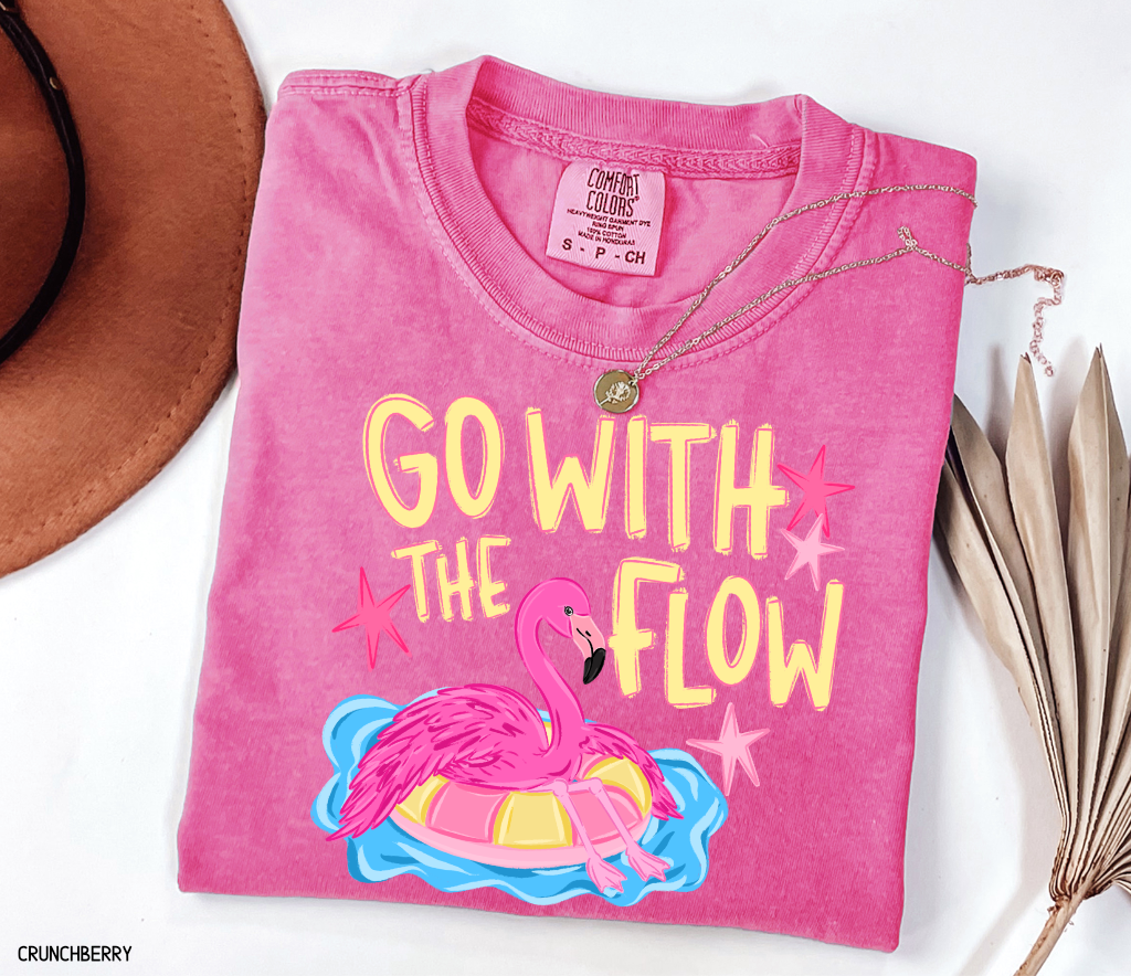 Go With The Flow Comfort Colors T-Shirt