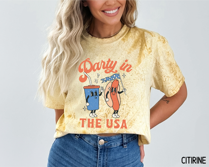 Retro Party in the USA Comfort Colors T-Shirt