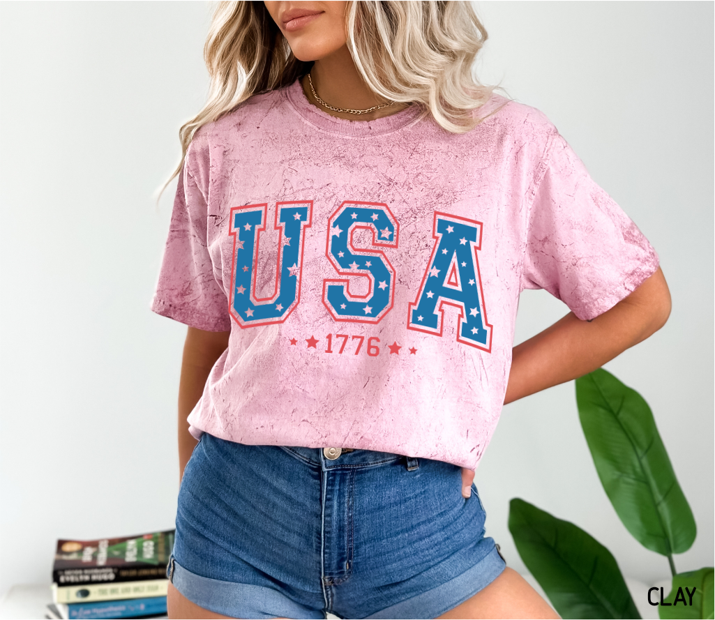 USA est 1776 Comfort Colors T-Shirt
