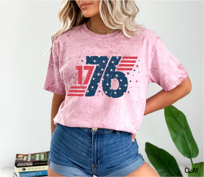 Stars and Stripes 1776 Comfort Colors T-Shirt