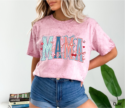 Patriotic Mama Adult Comfort Colors T-Shirt