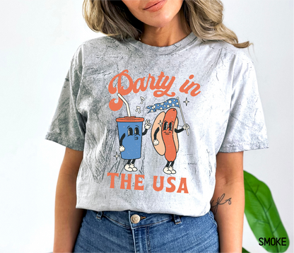 Retro Party in the USA Comfort Colors T-Shirt