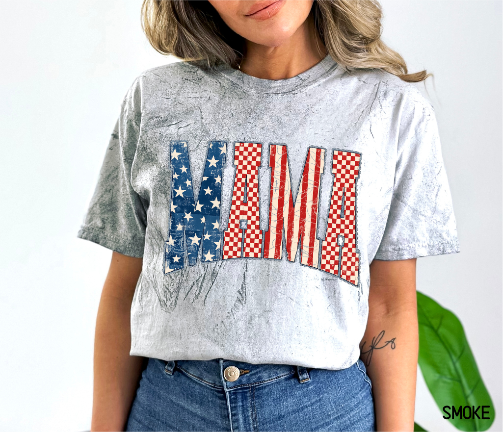4th of July Mama Comfort Colors T-Shirt