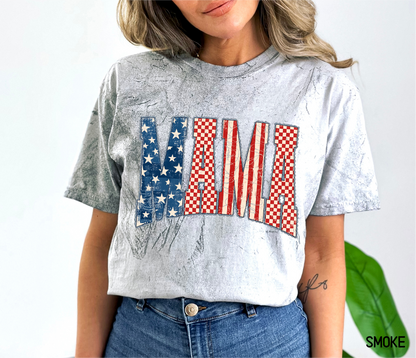 4th of July Mama Comfort Colors T-Shirt