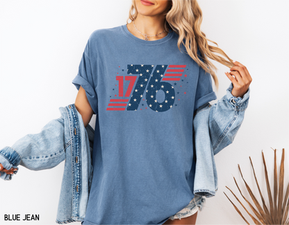 Stars and Stripes 1776 Comfort Colors T-Shirt