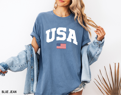 USA Flag Comfort Colors T-Shirt