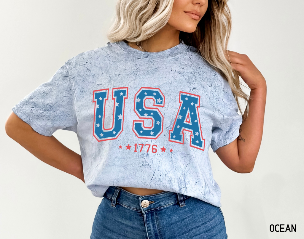 USA est 1776 Comfort Colors T-Shirt