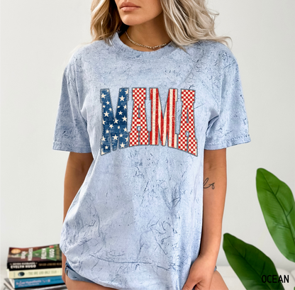 4th of July Mama Comfort Colors T-Shirt