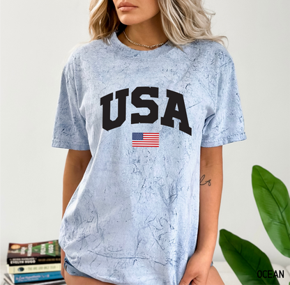 USA Flag Comfort Colors T-Shirt