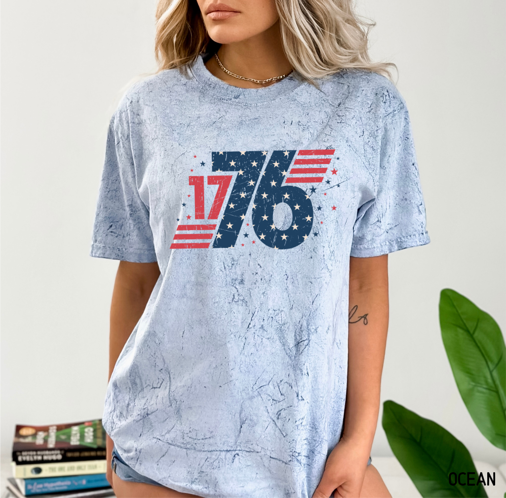 Stars and Stripes 1776 Comfort Colors T-Shirt