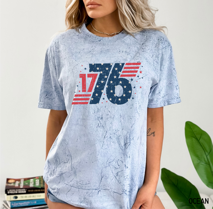 Stars and Stripes 1776 Comfort Colors T-Shirt