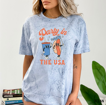 Retro Party in the USA Comfort Colors T-Shirt