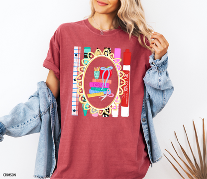 Teacher Subjects Comfort Colors T-Shirt