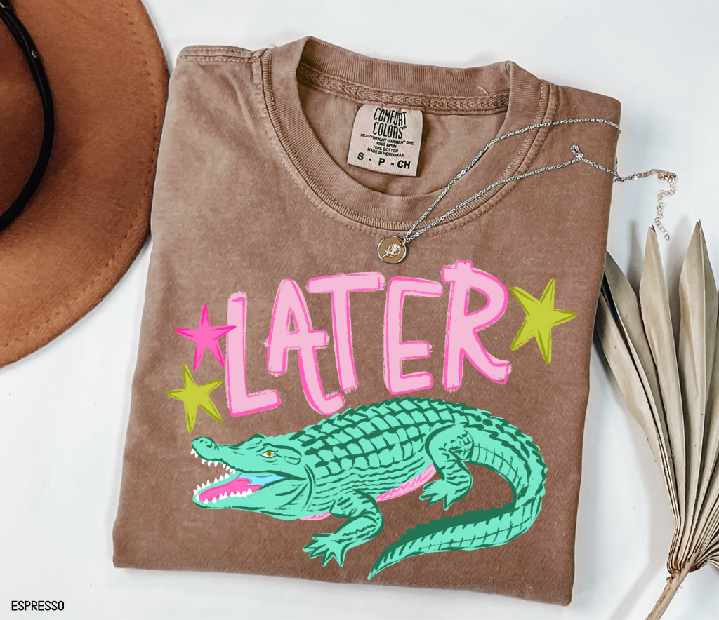 Later Gator Adult Comfort Colors T-Shirt